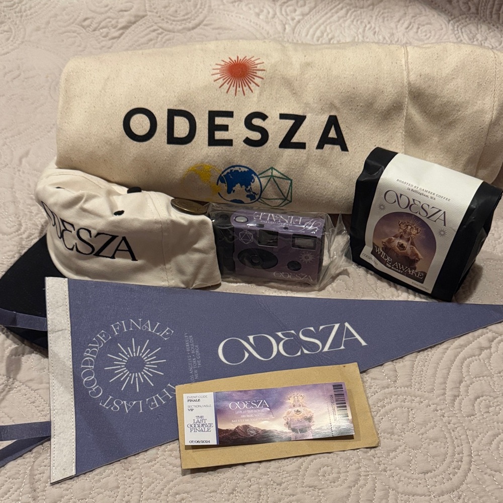 VIP Odesza Merchandise Bundle